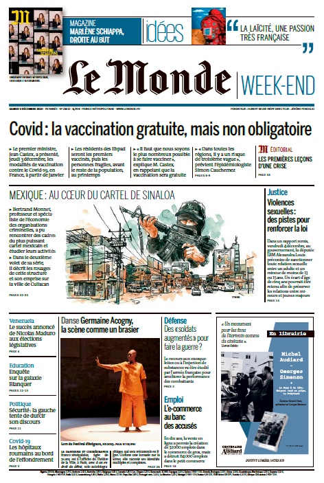 Le Monde - 05.12.2020 - Magazines PDF download free