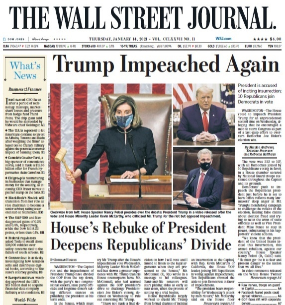 The Wall Street Journal. January 14, 2021